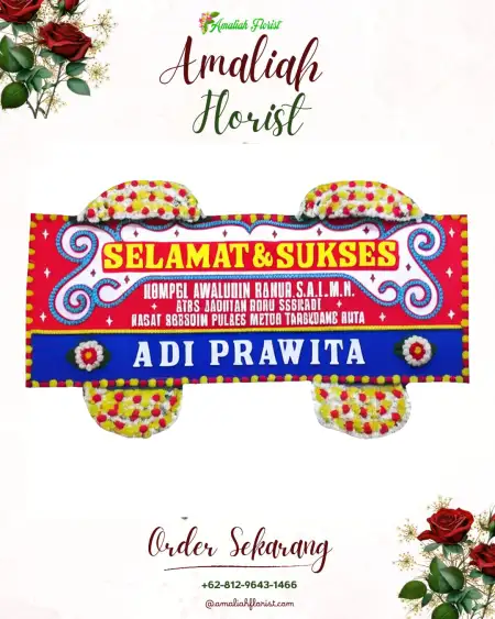 Papan Bunga Ucapan Selamat benowo surabaya
